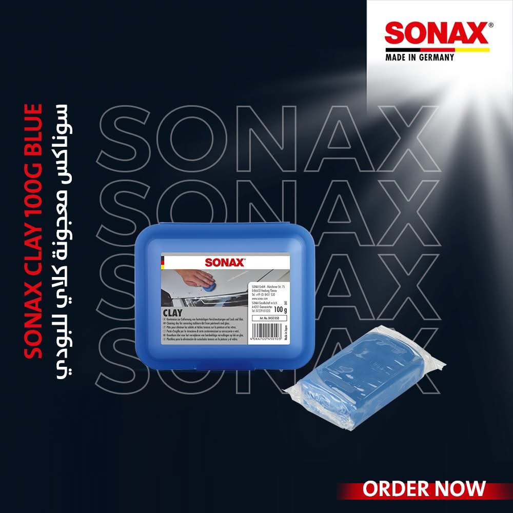 SONAX CLAY 100G BLUE